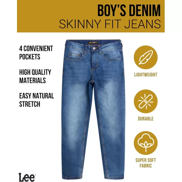 Lee Boys Skinny Fit Denim Jeans  Ultra Stretch Casual Pants for Boys 416Mistique