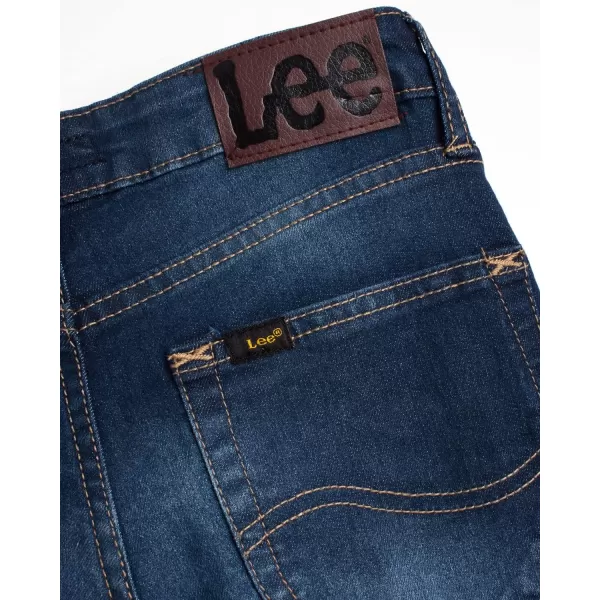 Lee Boys Slim Fit Performance Jeans  Ultra Stretch Casual Pants for BoysRusted Blue