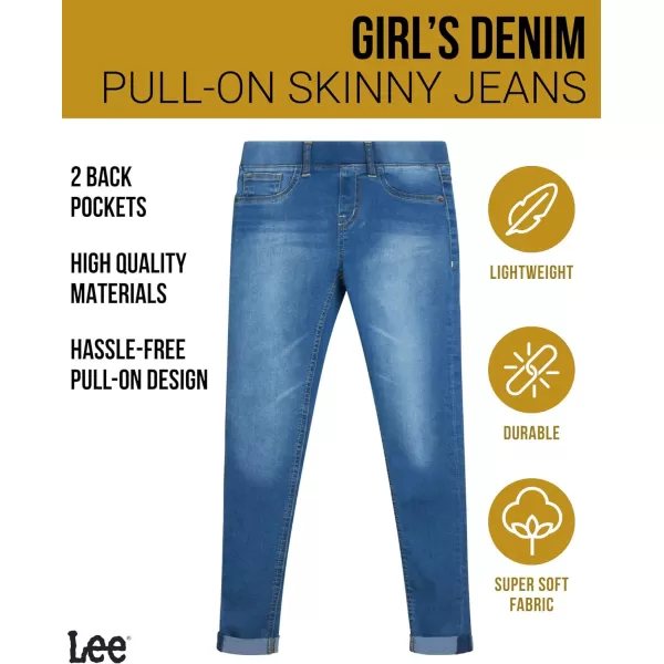 Lee Girls Jeggings  Pull On Super Stretch Denim Skinny Jeans for Girls 414Cielo