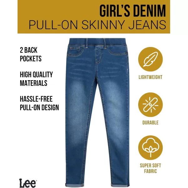 Lee Girls Jeggings  Pull On Super Stretch Denim Skinny Jeans for Girls 414Paxton