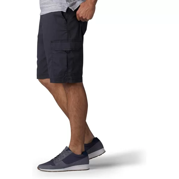 Lee Mens Big  Tall Extreme Motion Crossroad Cargo ShortAnthracite