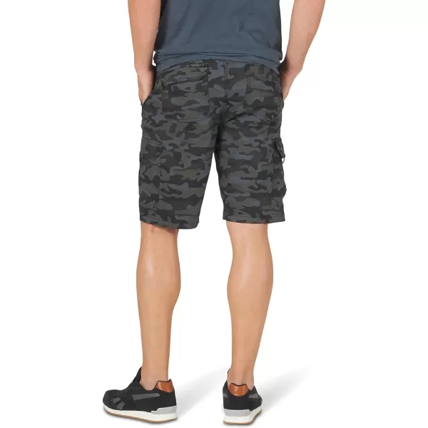 Lee Mens Big  Tall Extreme Motion Crossroad Cargo ShortBlack Camo