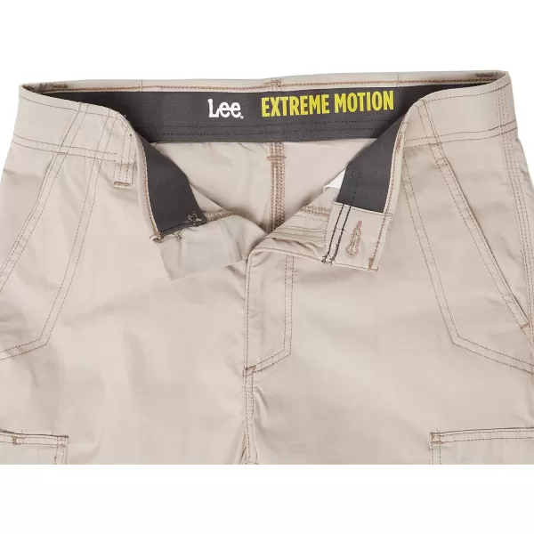 Lee Mens Big  Tall Extreme Motion Crossroad Cargo ShortStone