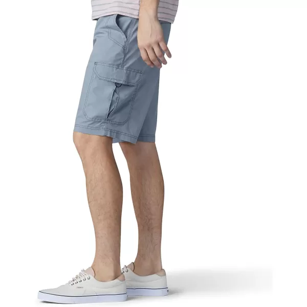 Lee Mens Big  Tall Extreme Motion Crossroad Cargo ShortStorm Gray