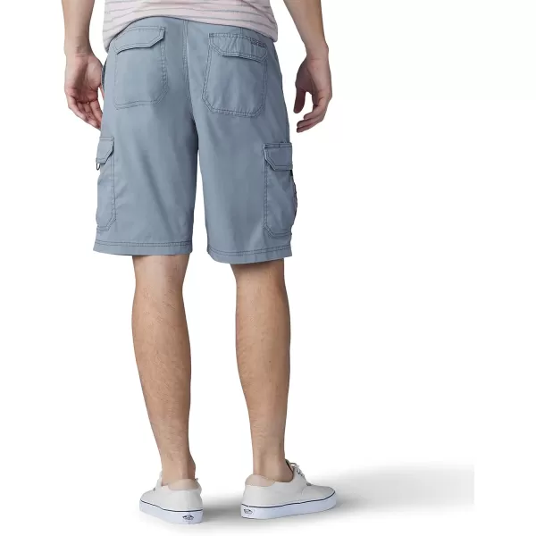 Lee Mens Big  Tall Extreme Motion Crossroad Cargo ShortStorm Gray