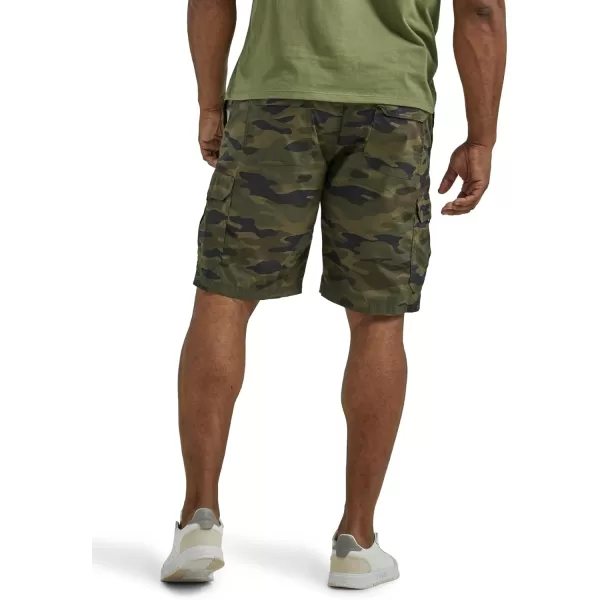 Lee Mens Big ampamp Tall Extreme Motion Crossroad Cargo ShortTraditional Camo