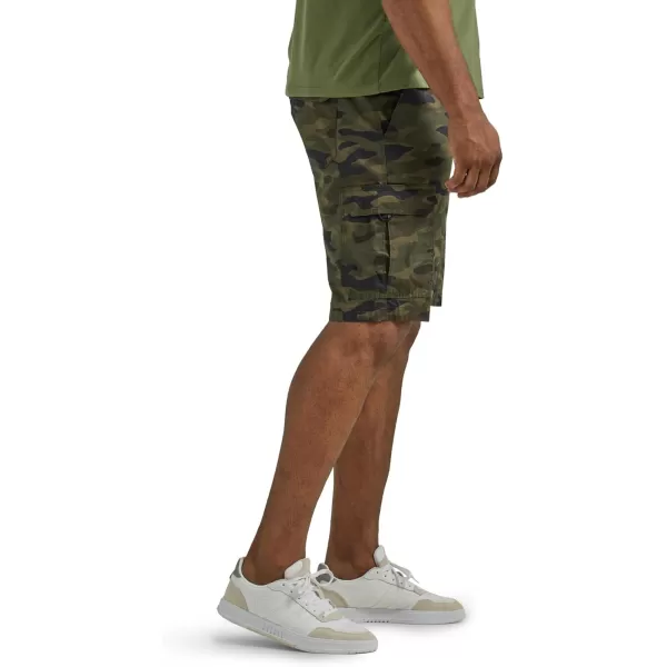 Lee Mens Big ampamp Tall Extreme Motion Crossroad Cargo ShortTraditional Camo