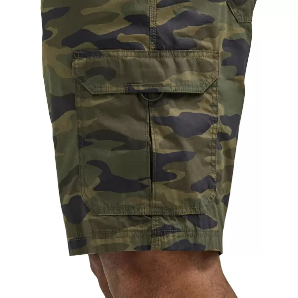 Lee Mens Big ampamp Tall Extreme Motion Crossroad Cargo ShortTraditional Camo