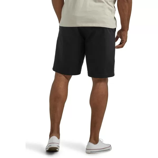 Lee Mens Big ampamp Tall Extreme Motion Flat Front ShortBlack