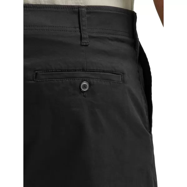 Lee Mens Big ampamp Tall Extreme Motion Flat Front ShortBlack