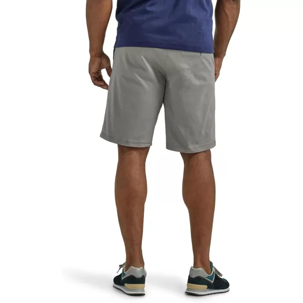 Lee Mens Big ampamp Tall Extreme Motion Flat Front ShortIron