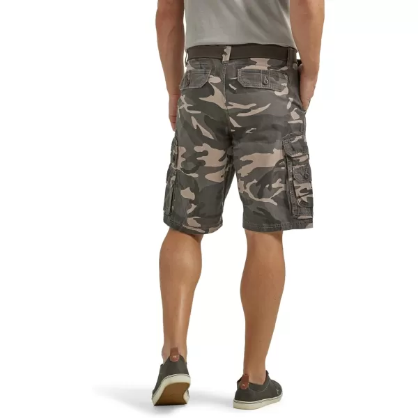 Lee Mens Dungarees Belted Wyoming Cargo ShortAsh Camo