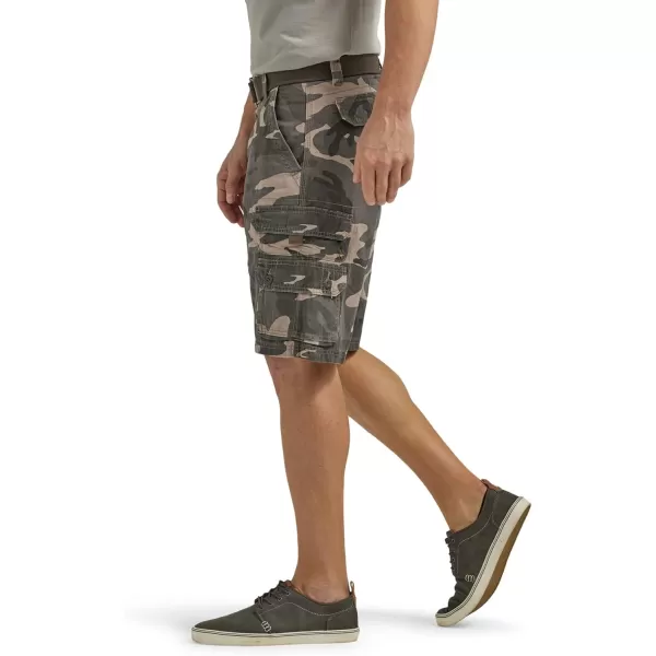 Lee Mens Dungarees Belted Wyoming Cargo ShortAsh Camo