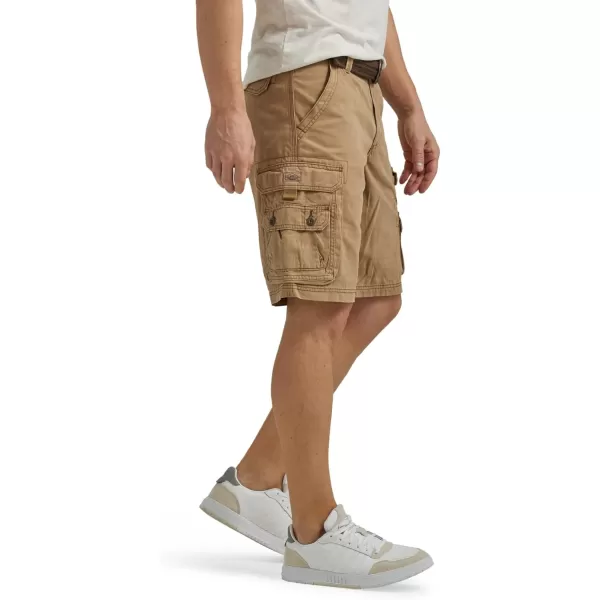 Lee Mens Dungarees Belted Wyoming Cargo ShortBronze