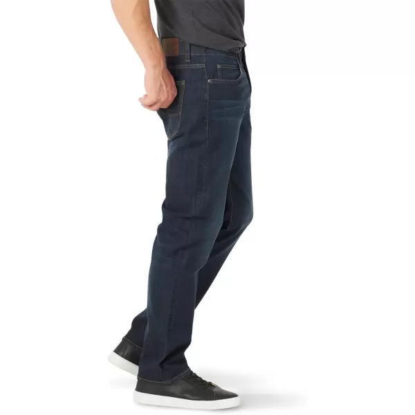 Lee Mens Extreme Motion Athletic Taper JeanBlue Strike