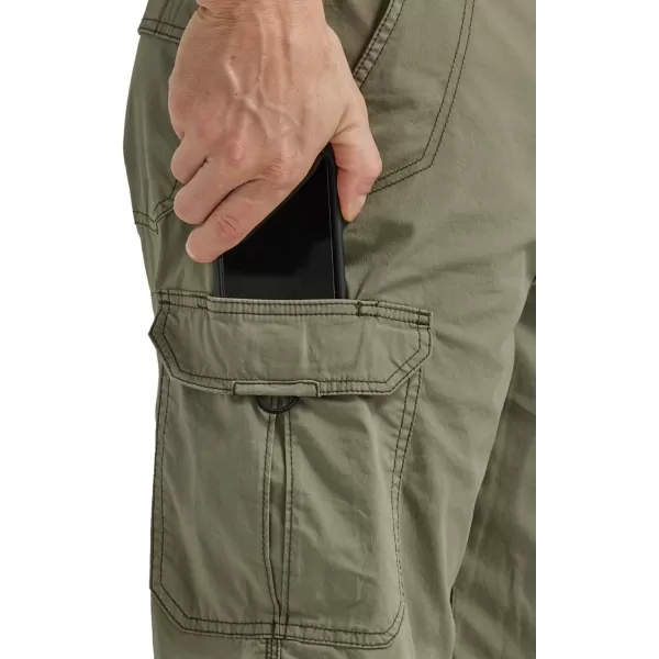 Lee Mens Extreme Motion Crossroad Cargo ShortArmy