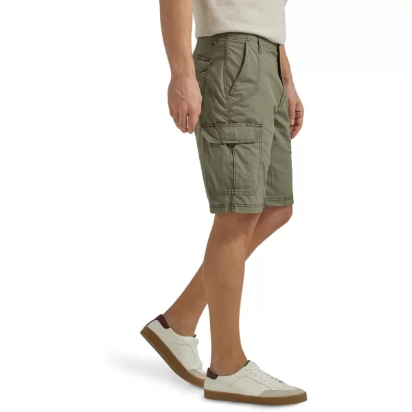 Lee Mens Extreme Motion Crossroad Cargo ShortArmy