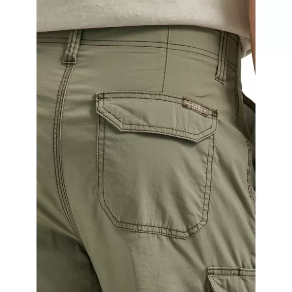 Lee Mens Extreme Motion Crossroad Cargo ShortArmy