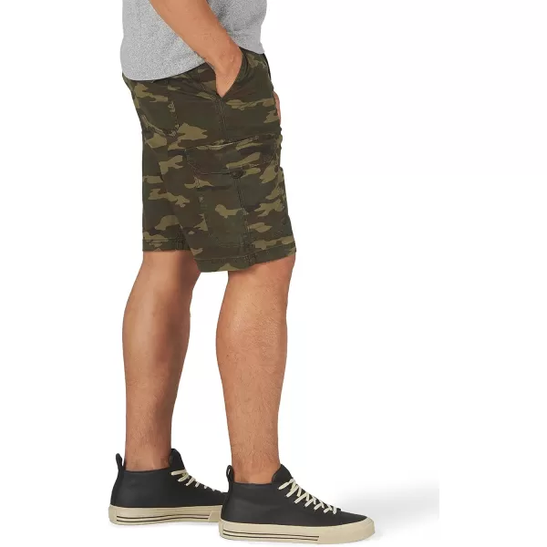 Lee Mens Extreme Motion Crossroad Cargo ShortCombat Camo