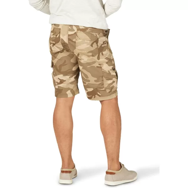 Lee Mens Extreme Motion Crossroad Cargo ShortNew Mountain Lion Camo