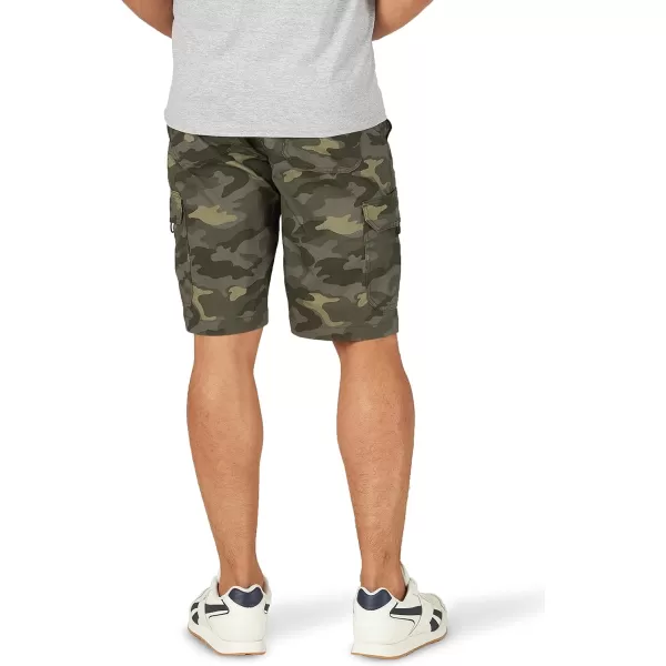 Lee Mens Extreme Motion Crossroad Cargo ShortNew Woodland Camo