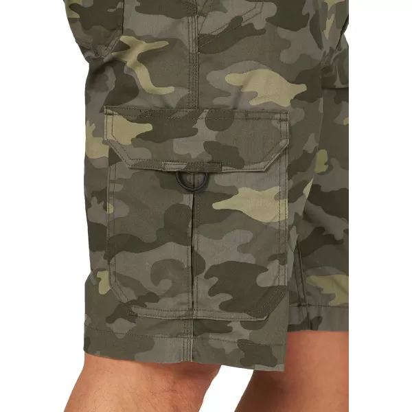 Lee Mens Extreme Motion Crossroad Cargo ShortNew Woodland Camo