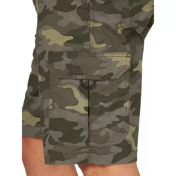 Lee Mens Extreme Motion Crossroad Cargo ShortNew Woodland Camo