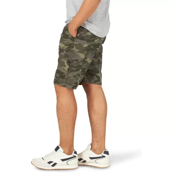 Lee Mens Extreme Motion Crossroad Cargo ShortNew Woodland Camo