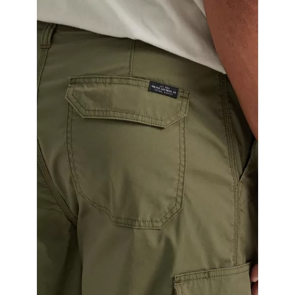 Lee Mens Extreme Motion Crossroad Cargo ShortOlive Night