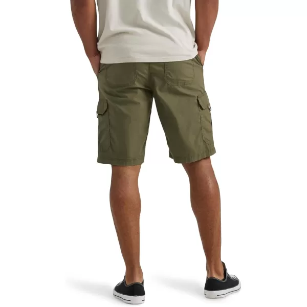 Lee Mens Extreme Motion Crossroad Cargo ShortOlive Night