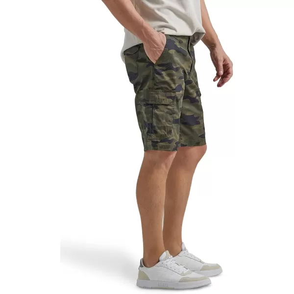 Lee Mens Extreme Motion Crossroad Cargo ShortTraditional Camo