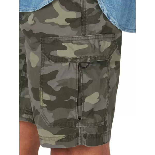 Lee Mens Extreme Motion Crossroad Cargo ShortWoodland Camo