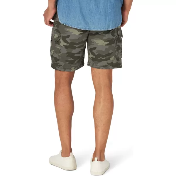 Lee Mens Extreme Motion Crossroad Cargo ShortWoodland Camo