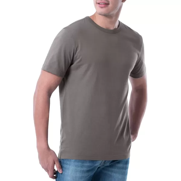 Lee Mens Short Sleeve Soft Washed Cotton TShirtSmoked Pearl