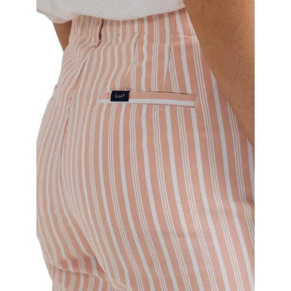 Lee Womens Legendary 9 Chino Bermuda ShortBud Stripe