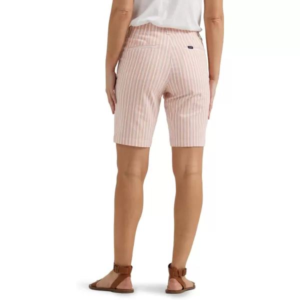 Lee Womens Legendary 9 Chino Bermuda ShortBud Stripe