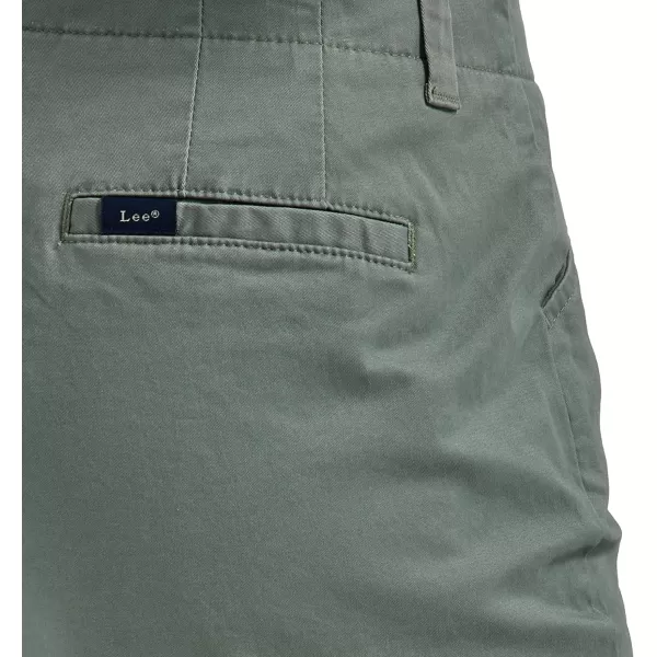 Lee Womens Legendary 9 Chino Bermuda ShortFort Green