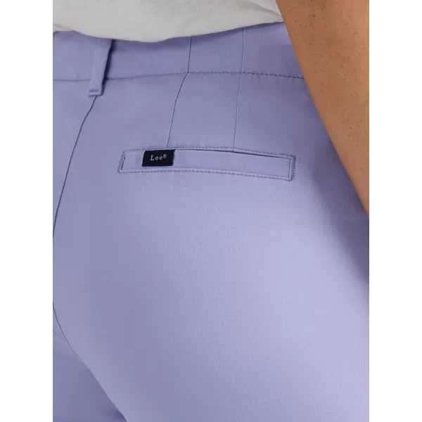 Lee Womens Legendary 9 Chino Bermuda ShortIris Purple