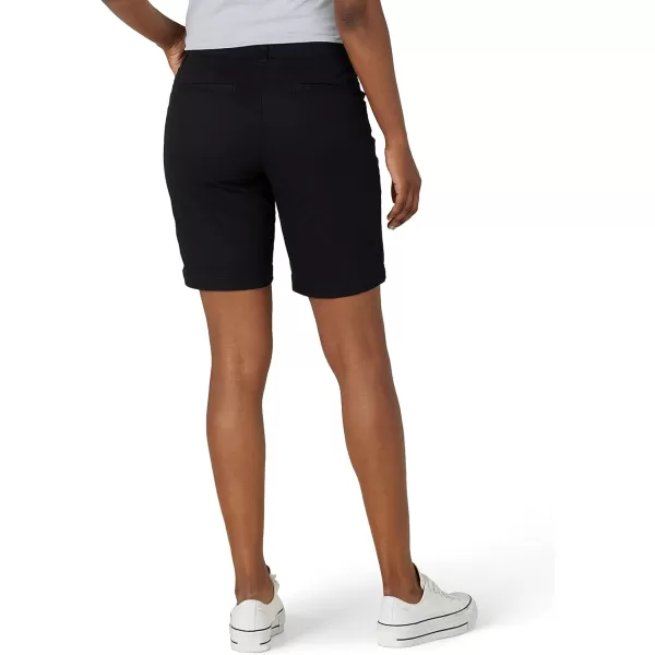 Lee Womens Legendary 9 Chino Bermuda ShortJet Black