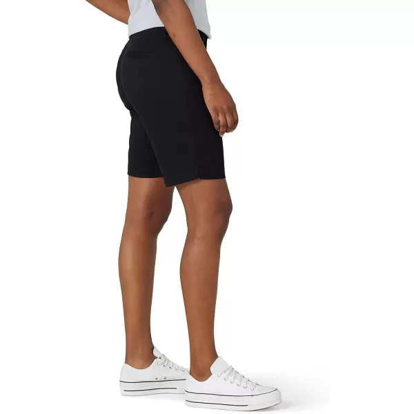 Lee Womens Legendary 9 Chino Bermuda ShortJet Black