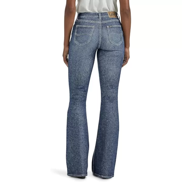 Lee Womens Legendary Mid Rise Flare JeanInner Strength