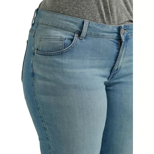 Lee Womens Plus Size Legendary Mid Rise Straight Leg JeanAnchor