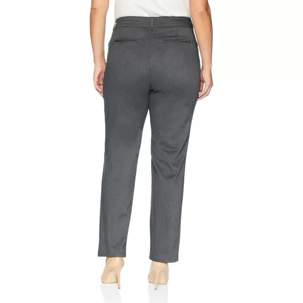 Lee Womens Plus Size Relaxed Fit All Day Straight Leg PantCharcoal Heather