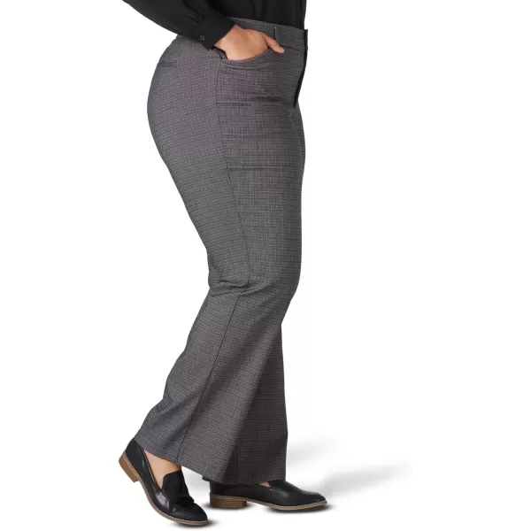 Lee Womens Plus Size Ultra Lux Comfort with Flex Motion Trouser PantRockhill Plaid