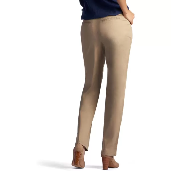 Lee Womens Relaxed Fit All Day Straight Leg PantFlax