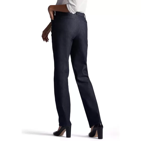 Lee Womens Relaxed Fit All Day Straight Leg PantIndigo Rinse
