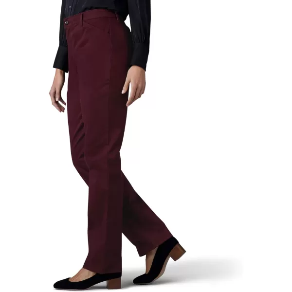 Lee Womens Relaxed Fit All Day Straight Leg PantRaisin