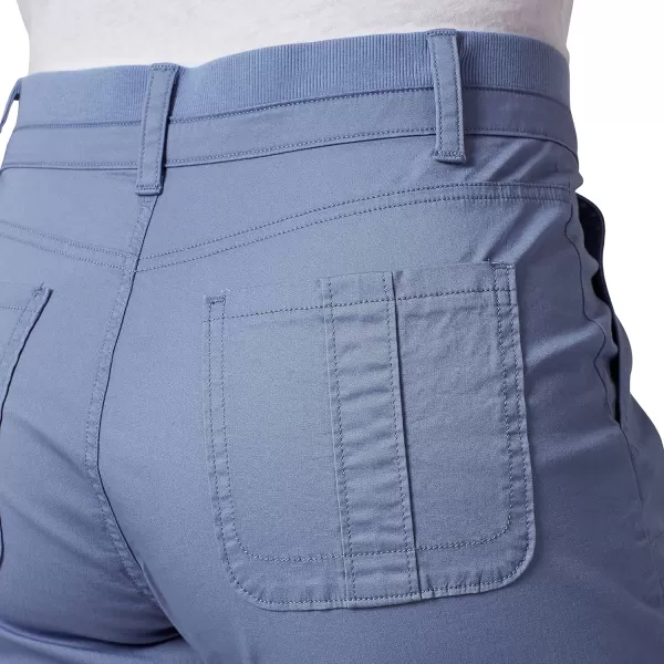 Lee Womens Relaxed Fit Avey Knit Waist Cargo Bermuda ShortCornflower