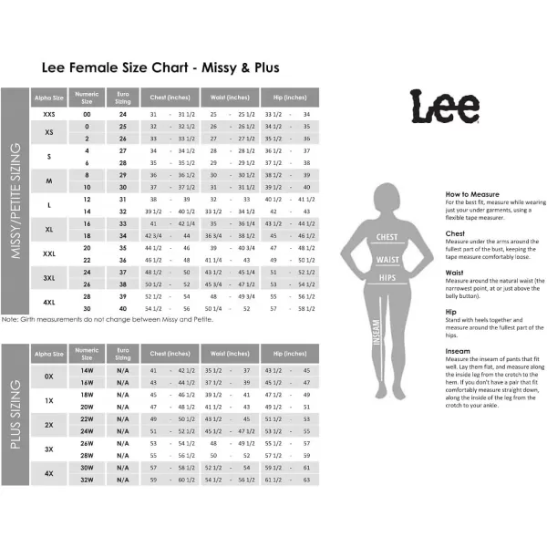 Lee Womens Relaxed Fit Straight Leg JeanMeridian