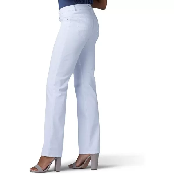 Lee Womens Relaxed Fit Straight Leg JeanWhite